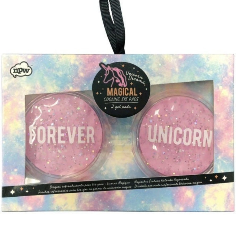 Pink Cooling Gel Unicorn Forever Eye Pads (NIB)